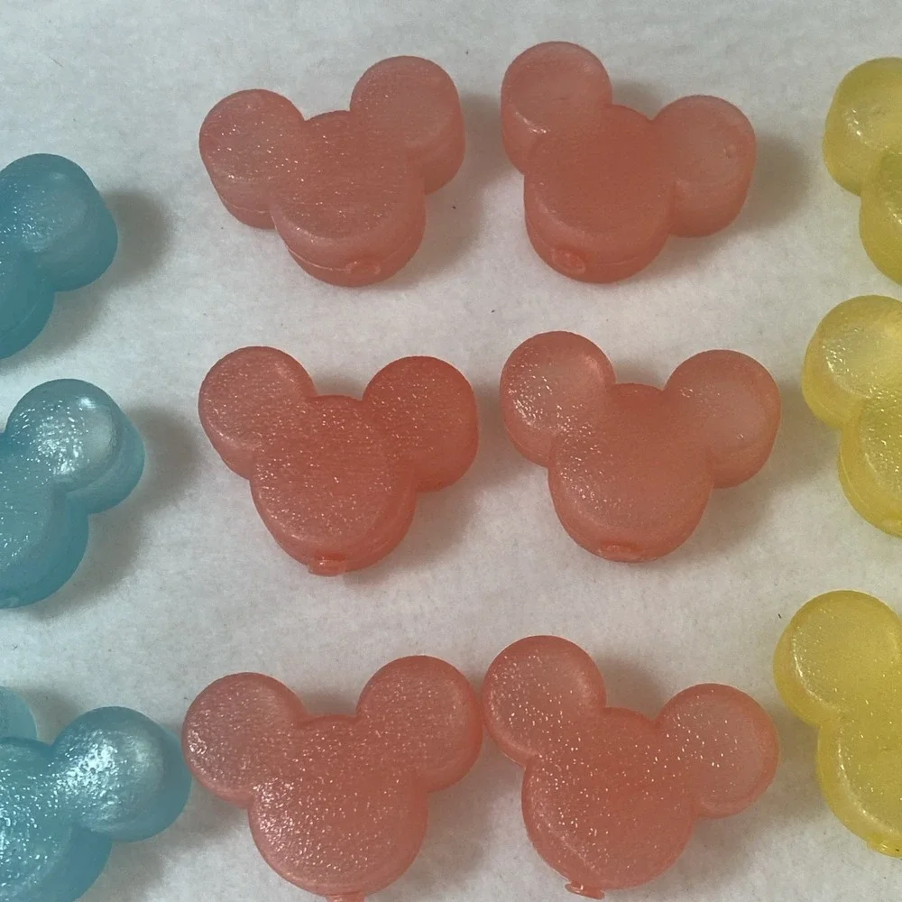 Disney Mickey Mouse Ears‎ Set 24 Reusable Ice Cubes Cocktail Drinks Party Theme
